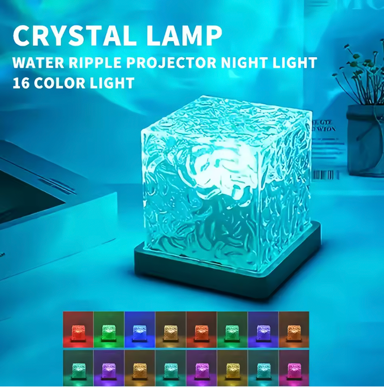 Glowdiffuser ocean wave projector