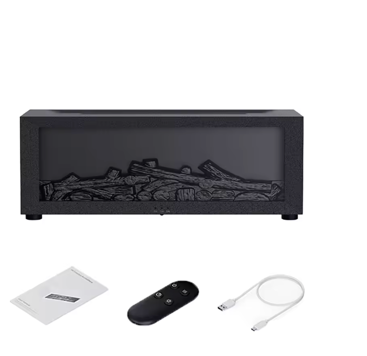 Glow Diffuser Fireplace Oil Diffuser